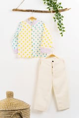 Happy Hands full sleeves shirt & Linen pants