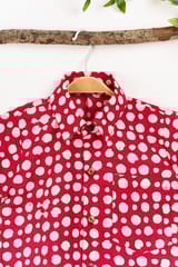 Red Polka Dots shirt