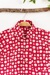 Red Polka Dots shirt