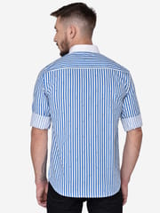 Ibiza Stripe Print Shirt