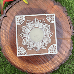 Square Diya Set of 2