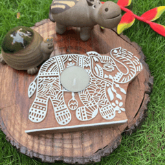 Elephant Diya Set of 2