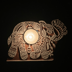 Elephant Diya Set of 2