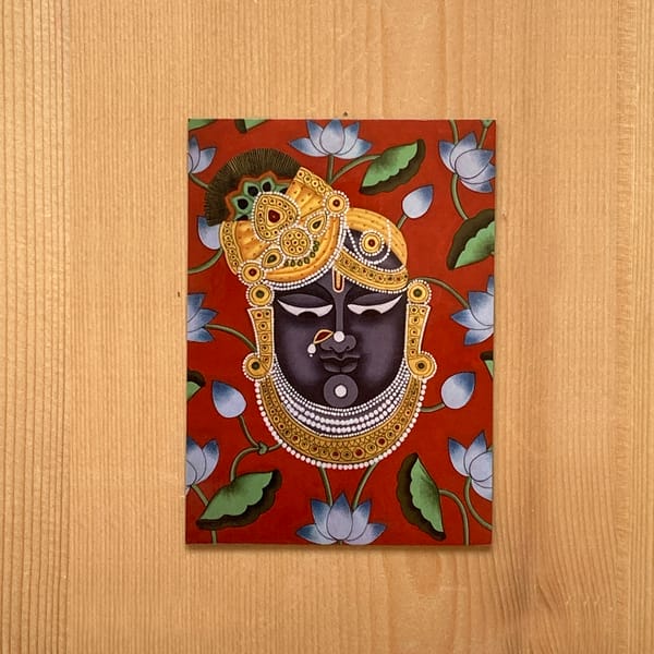 Fridge Magnet - Pichwai - Shreenath Ji