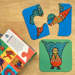 Toddler Puzzle Set Of 6 - Gond