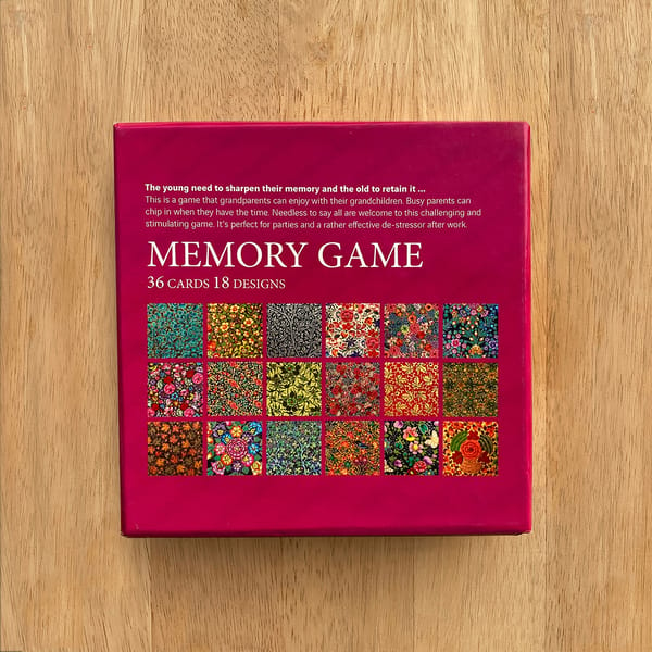 Memory Game - Naqashi Kashmir