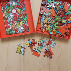 Puzzle 63 Pc - Santhal - Fish