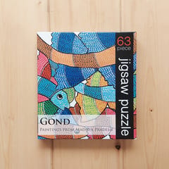 Puzzle 63 Pc - Gond - Fish