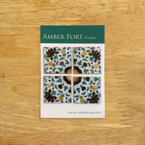 Fridge Magnets - Amber Fort (Green)