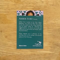 Fridge Magnets - Amber Fort (Green)