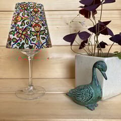 Wine Glass Shade - Karauli Palace