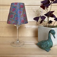 Wine Glass Shade - City Palace Lotus