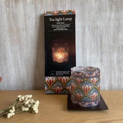 Tea Light Lamp with Base - City Palace