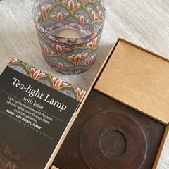 Tea Light Lamp with Base - City Palace