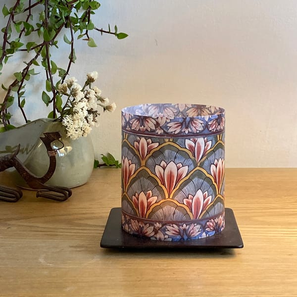 Tea Light Lamp with Base - City Palace