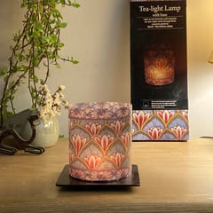 Tea Light Lamp with Base - City Palace