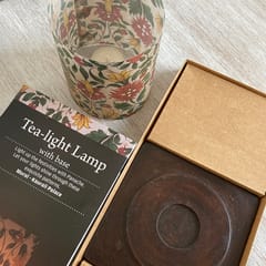 Tea Light Lamp with Base - Kaurali Palace