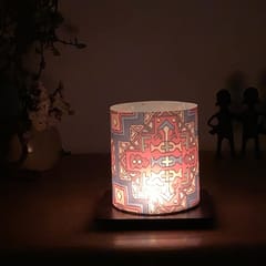 Tea Light Lamp with Base - Aari Carpet