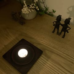 Tea Light Lamp with Base - Aari Carpet