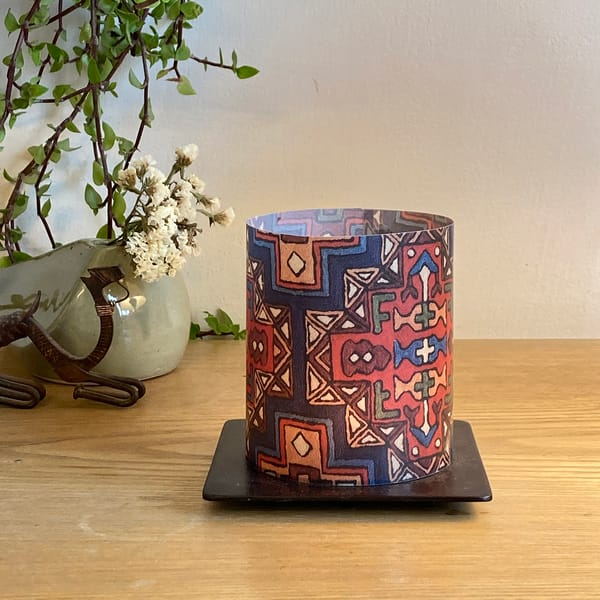 Tea Light Lamp with Base - Aari Carpet