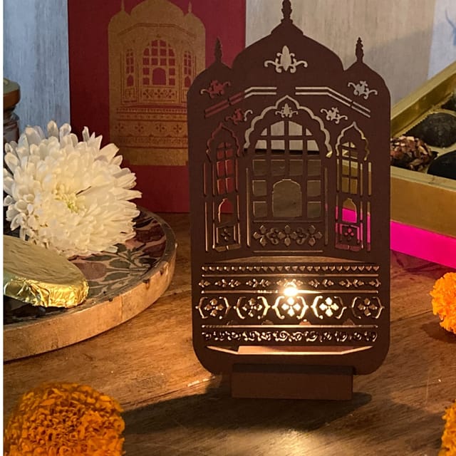 Tea Light Lamp - Jharoka