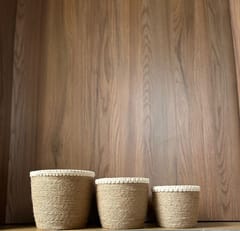 Multi-purpose Basket with Gold Detailing