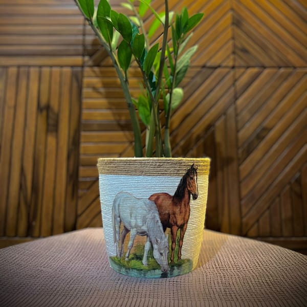 Horse Planter