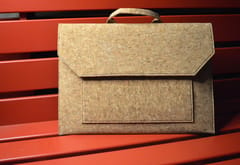 Cork Leather Laptop Sleeve