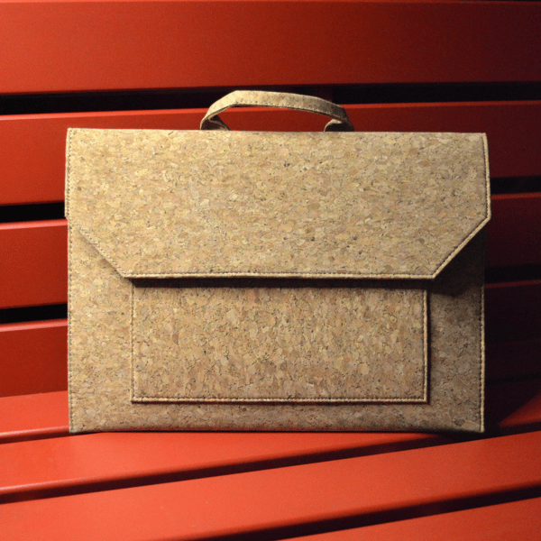 Cork Leather Laptop Sleeve