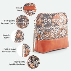 Damask Crossbody/Sling Bag