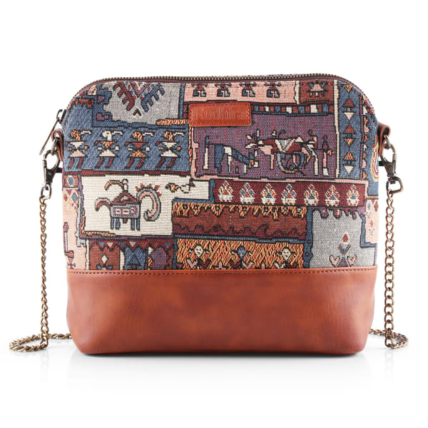 Turkish Kilim Patch Crossbody/Sling Bag