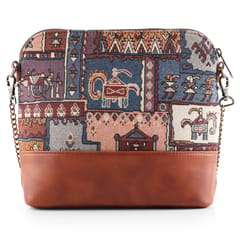 Turkish Kilim Patch Crossbody/Sling Bag