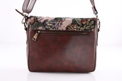 Floral Messenger Bag