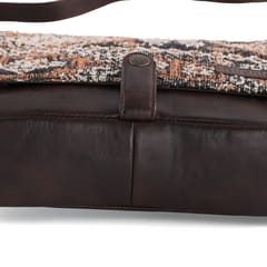 Damask Messenger Bag