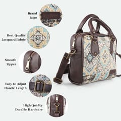 Bird's Eye Satchel Bag