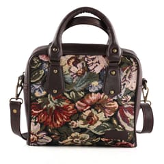 Floral Satchel Bag