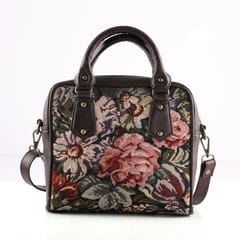 Floral Satchel Bag