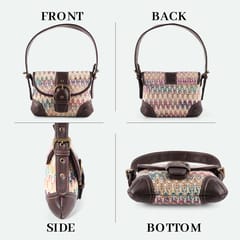 Chevron Shoulder Bag