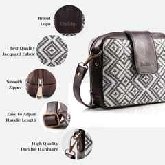 Diamond Boxes Crossbody/Sling Bag