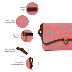 Poppie Pink Crossbody/Sling Bag