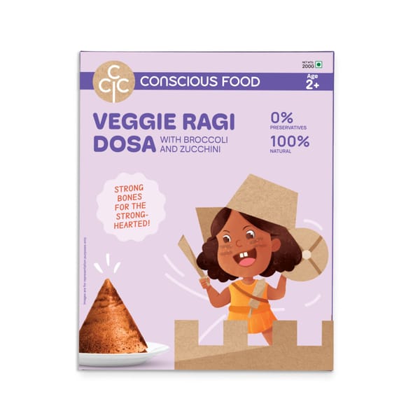 Veggie Ragi Dosa Mix For Kids