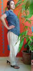 Khadi Cotton Casual Trousers