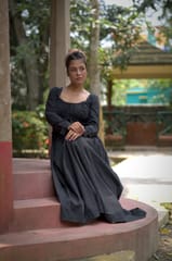 DERVISH DREAM ~ Layered Corset Shape Maxi Dress.