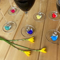 Wine Glass Charms - Birds