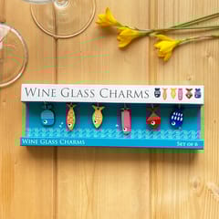 Wine Glass Charms - Fish