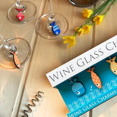 Wine Glass Charms - Fish