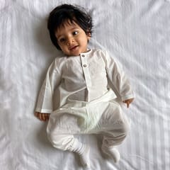 Essential White Kurta + Pants