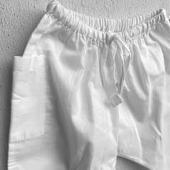 Essential White Kurta + Pants