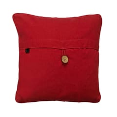 Cushion Cover - Madhubani Elephant Black Left