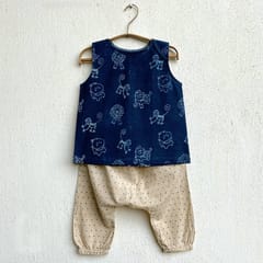 Zoo Jhabla + Indigo Raidana Pants